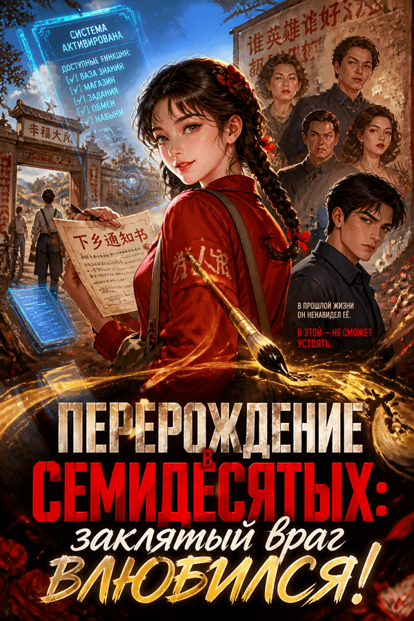 Перерождение в семидесятых: заклятый враг влюбился!