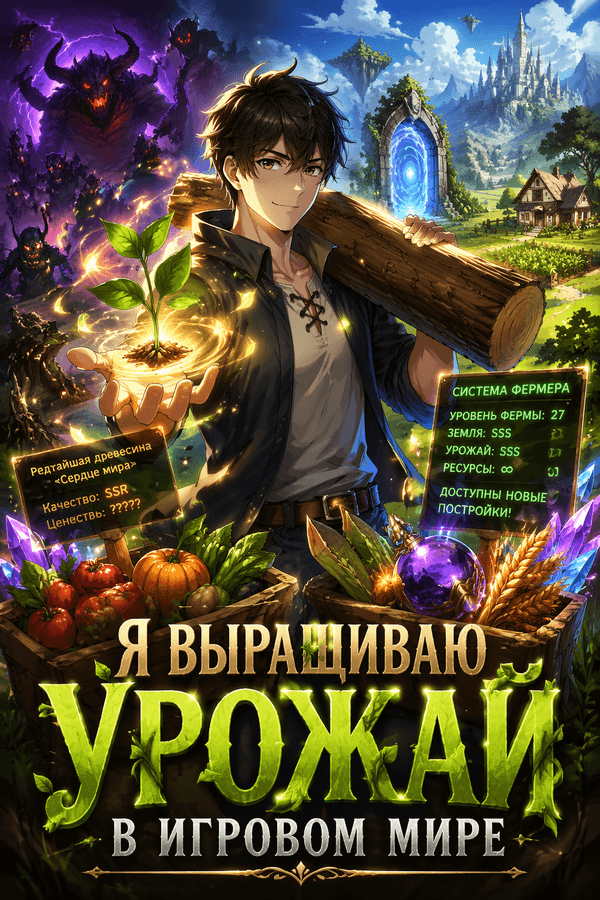 Я выращиваю урожай в игровом мире