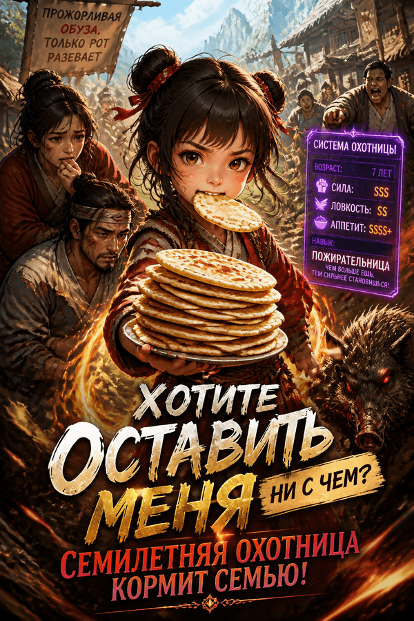 Хотите оставить меня ни с чем? Семилетняя охотница кормит семью!