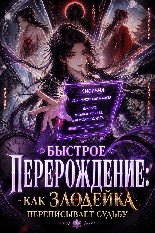 Быстрое перерождение: Как злодейка переписывает судьбу