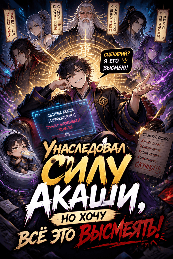 Унаследовал силу Акаши, но хочу всё это высмеять!
