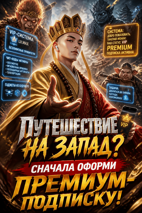 Путешествие на Запад? Сначала оформи премиум-подписку!