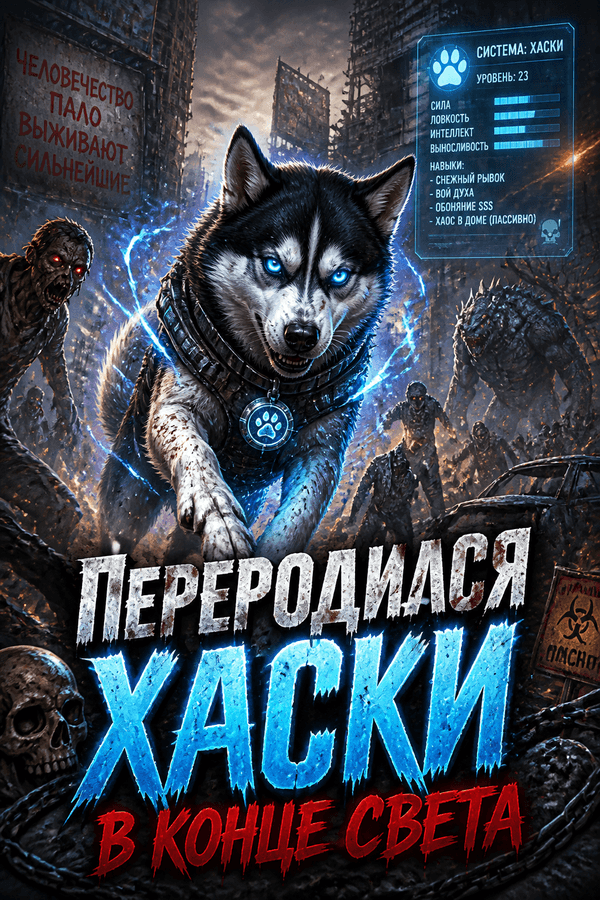 Переродился хаски в конце света