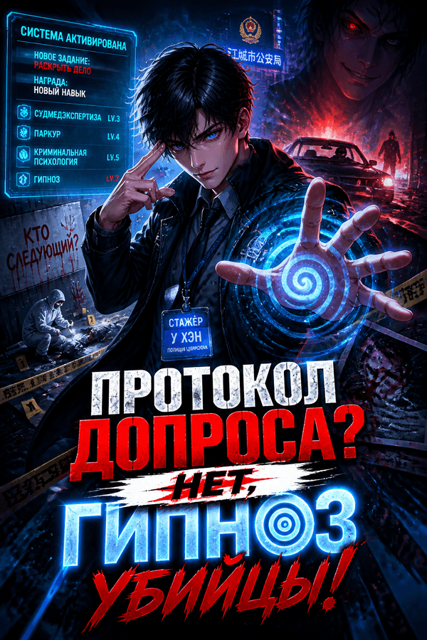 Протокол допроса? Нет, гипноз убийцы!