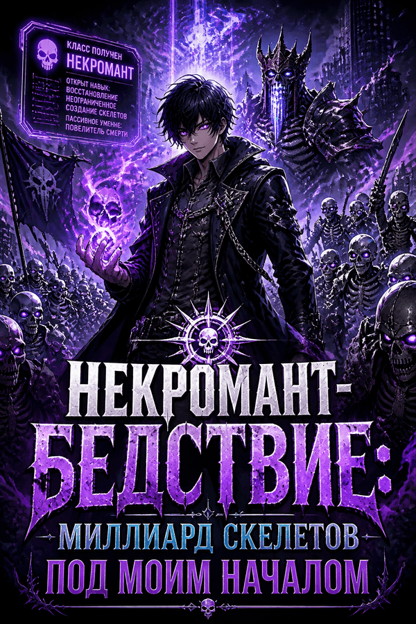 Некромант-бедствие: миллиард скелетов под моим началом