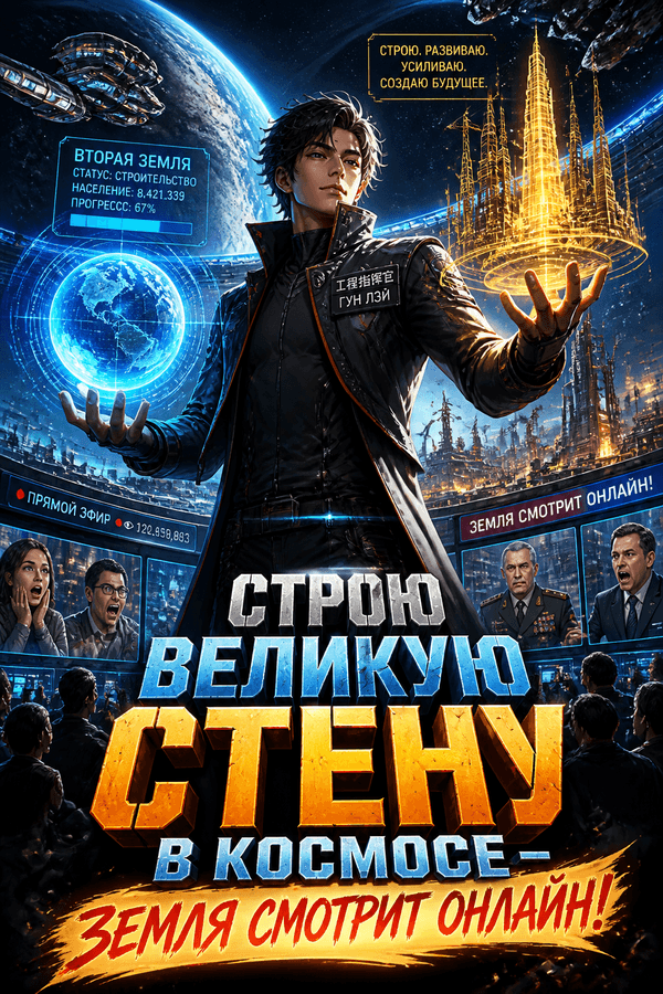 Строю Великую стену в космосе — Земля смотрит онлайн!
