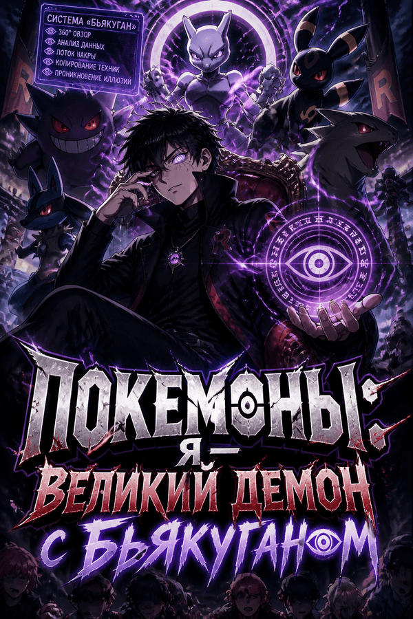 Покемоны: Я — великий демон с Бьякуганом