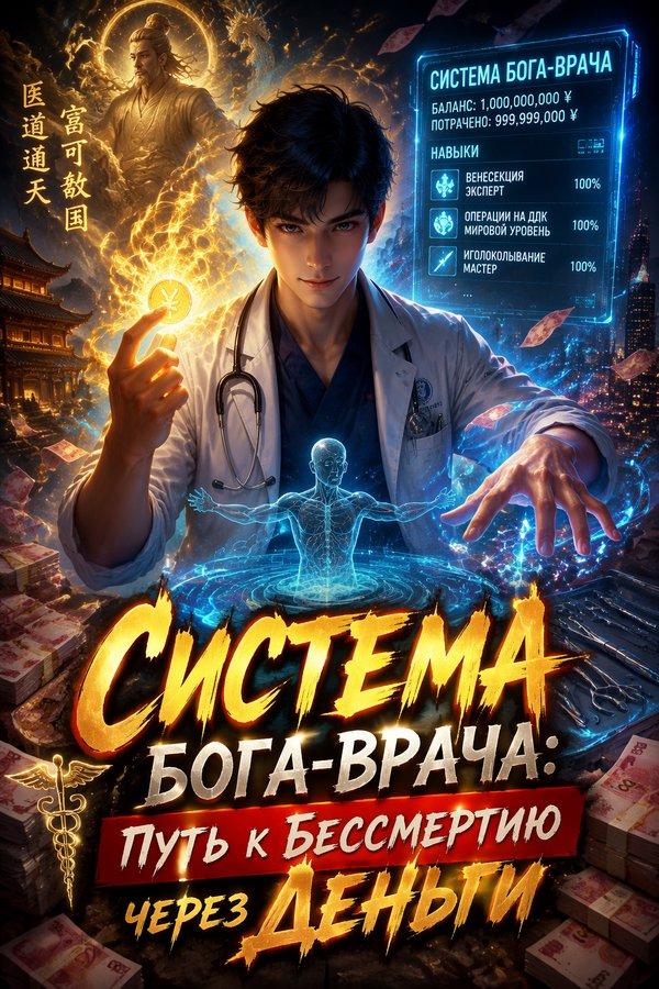 Система Бога-Врача: Путь к Бессмертию через Деньги