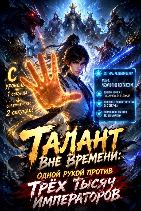 Талант вне времени: одной рукой против трёх тысяч императоров