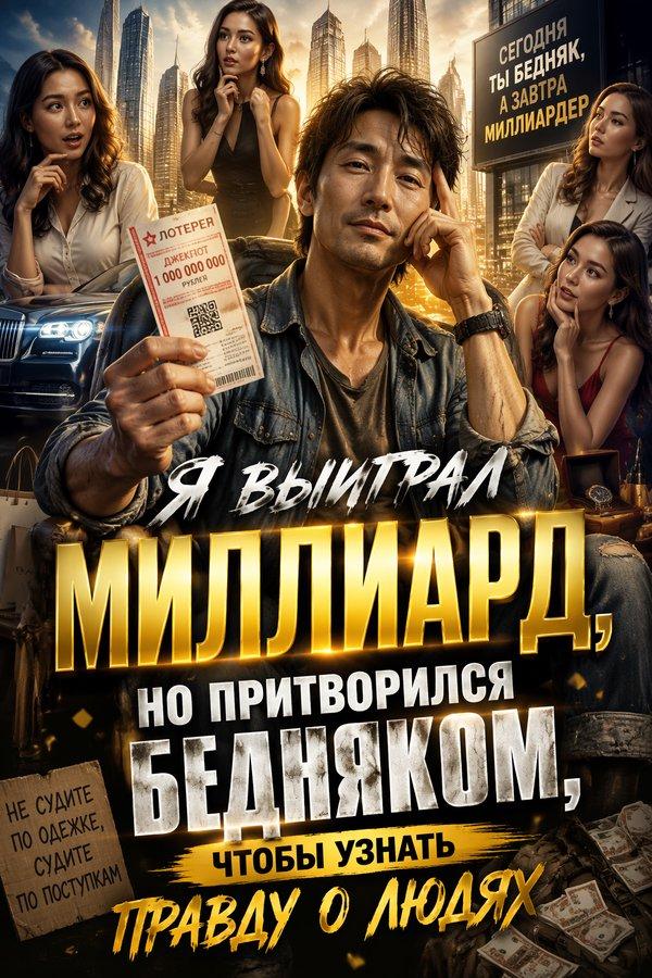 Я выиграл миллиард, но притворился бедняком, чтобы узнать правду о людях