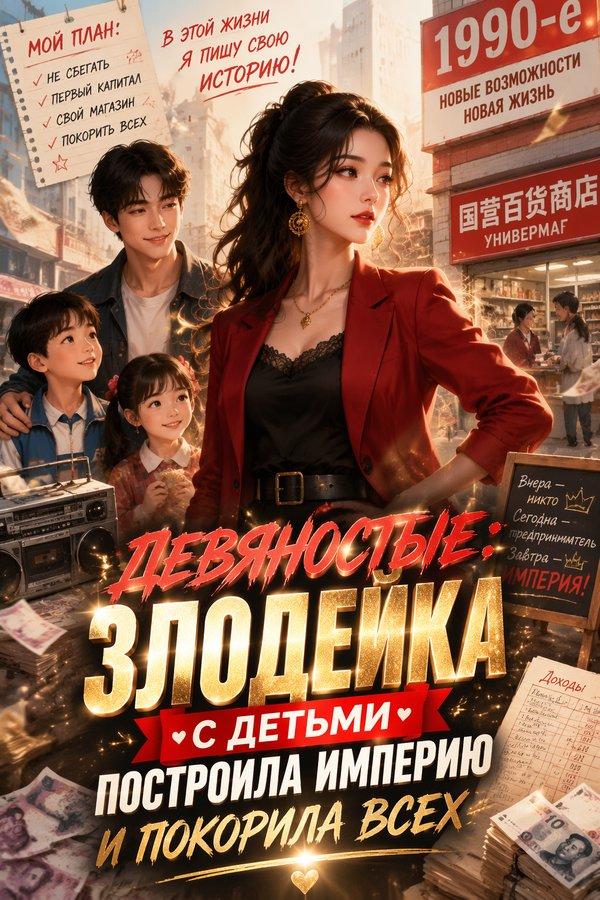 Девяностые: Злодейка с детьми построила империю и покорила всех