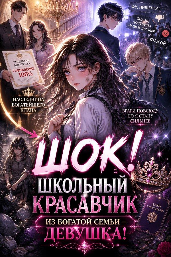 Шок! Школьный красавчик из богатой семьи — девушка!