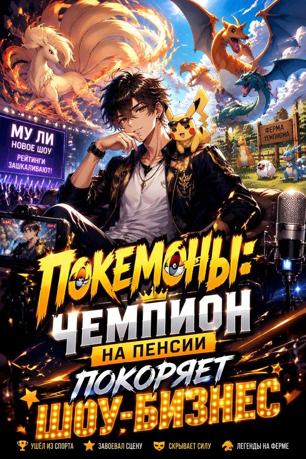Покемоны: Чемпион на пенсии покоряет шоу-бизнес