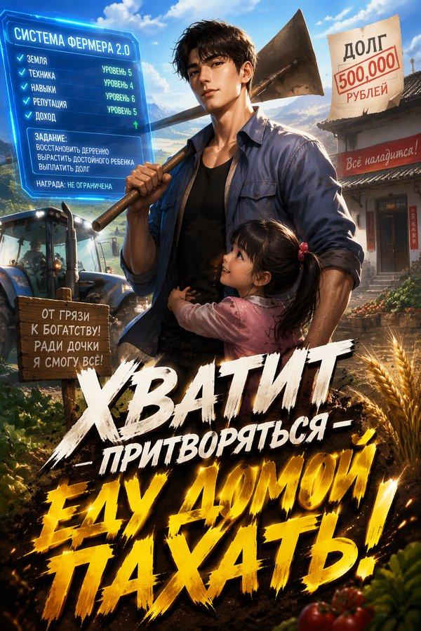 Хватит притворяться — еду домой пахать!