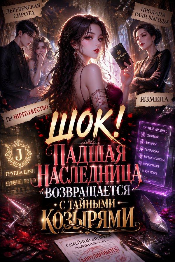Шок! Падшая наследница возвращается с тайными козырями