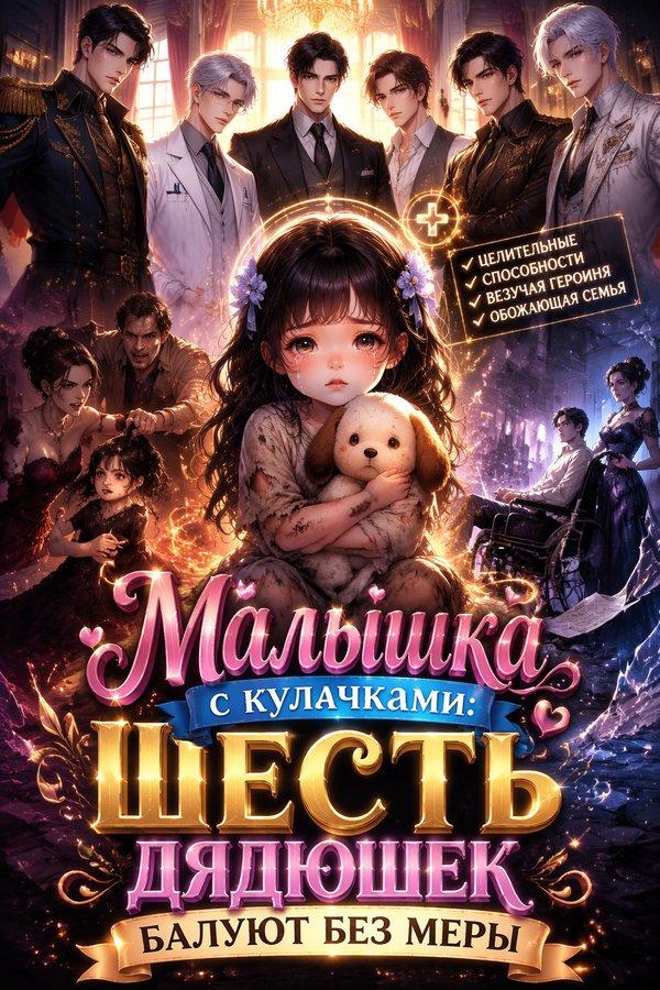 Малышка с кулачками: шесть дядюшек балуют без меры