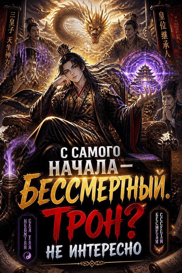 С самого начала — бессмертный. Трон? Не интересно