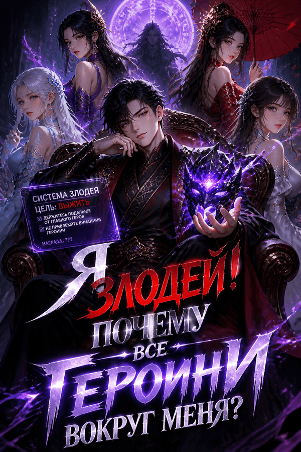 Я злодей! Почему все героини вокруг меня?
