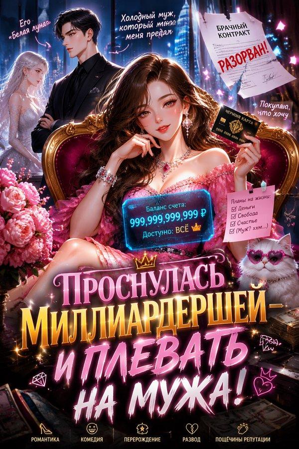 Проснулась миллиардершей — и плевать на мужа!