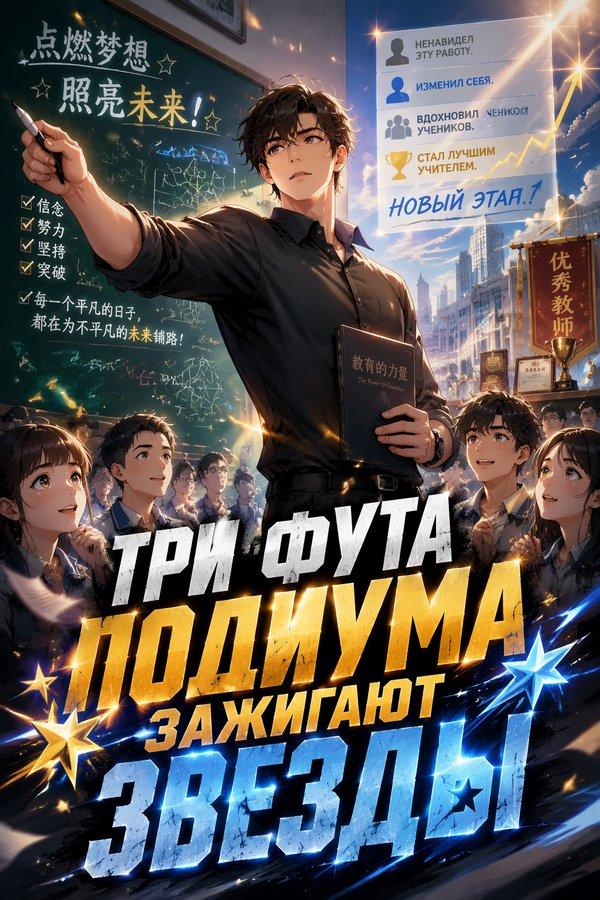 Три фута подиума зажигают звёзды