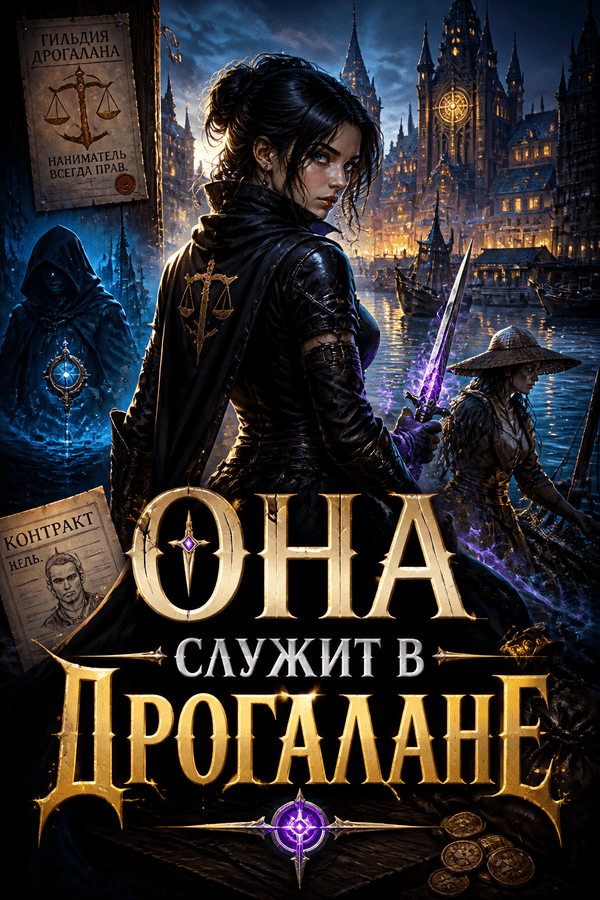 Она служит в Дрогалане
