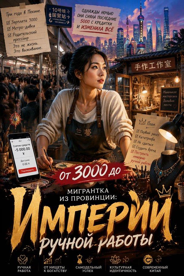 Мигрантка из провинции: от 3000 до империи ручной работы