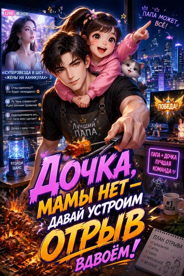 Дочка, мамы нет — давай устроим отрыв вдвоём!