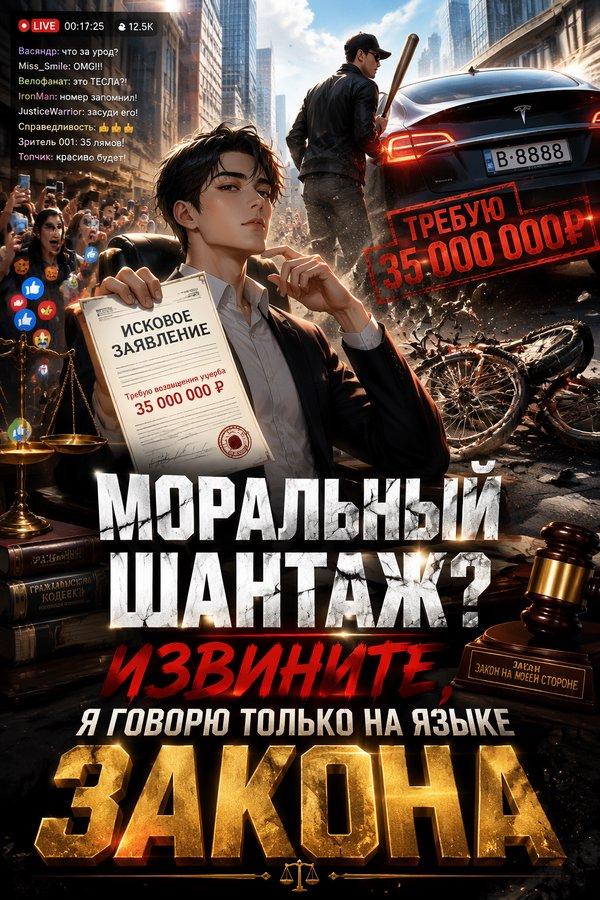 Моральный шантаж? Извините, я говорю только на языке закона