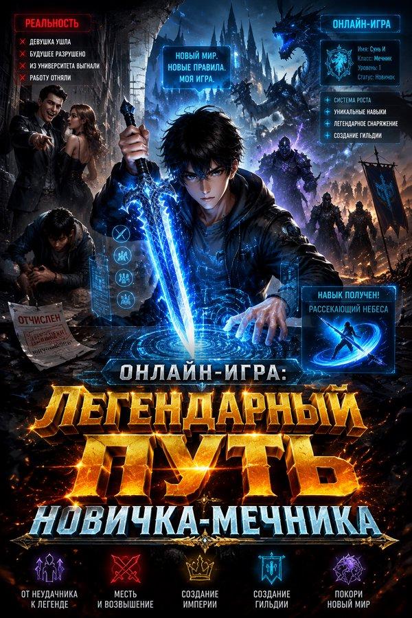 Онлайн-игра: Легендарный путь новичка-мечника