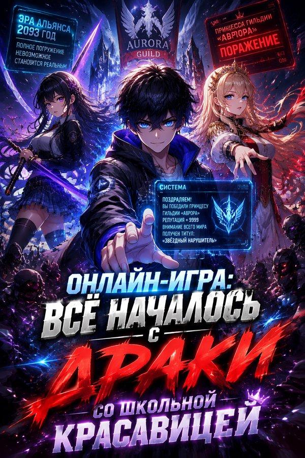 Онлайн-игра: Всё началось с драки со школьной красавицей