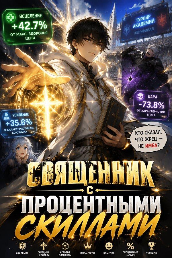 Священник с процентными скиллами