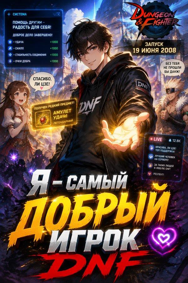 Я — самый добрый игрок DNF