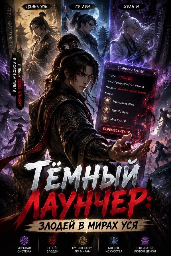 Тёмный лаунчер: Злодей в мирах уся