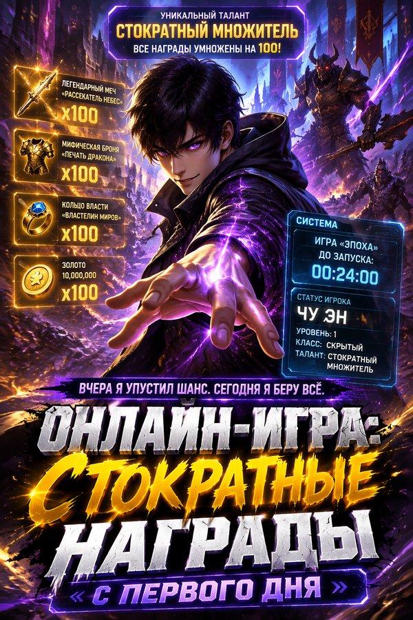 Онлайн-игра: Стократные награды с первого дня