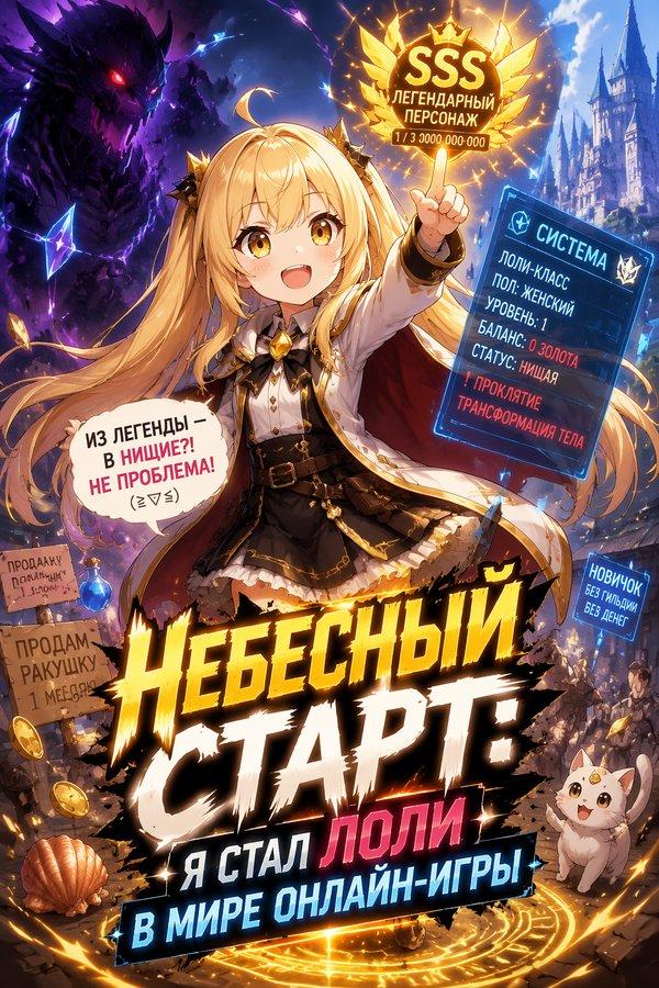 Небесный старт: я стал лоли в мире онлайн-игры
