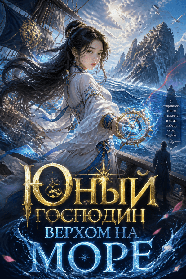 Юный господин верхом на море