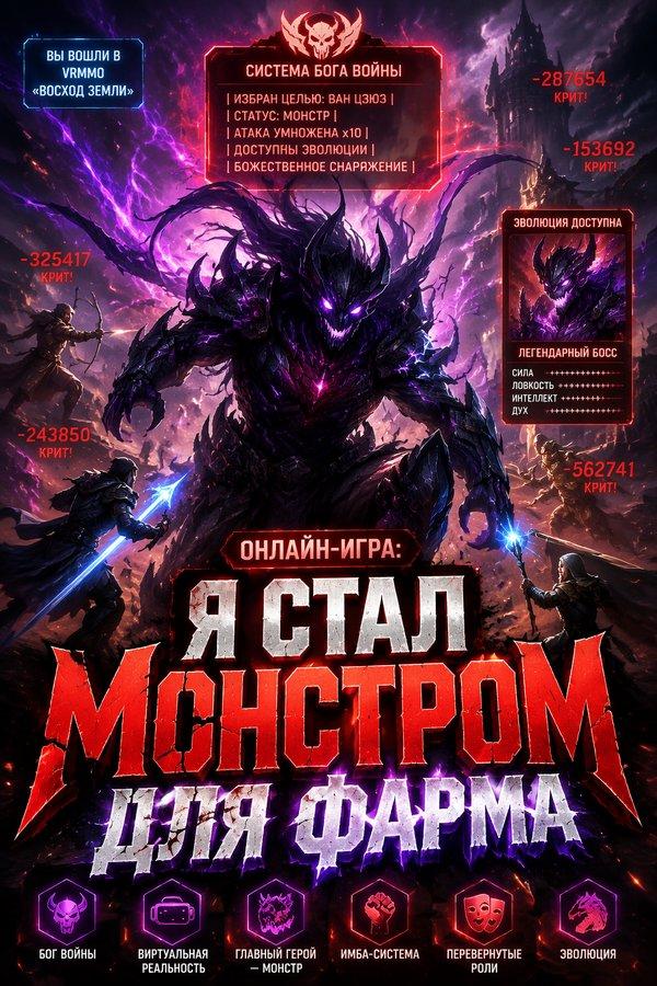 Онлайн-игра: Я стал монстром для фарма