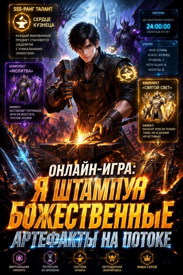 Онлайн-игра: Я штампую божественные артефакты на потоке