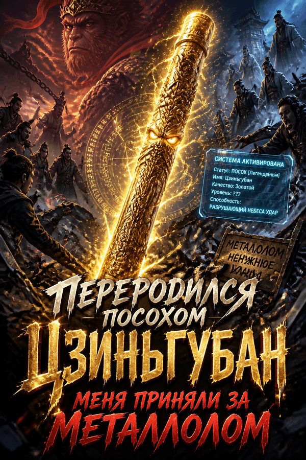 Переродился посохом Цзиньгубан: меня приняли за металлолом