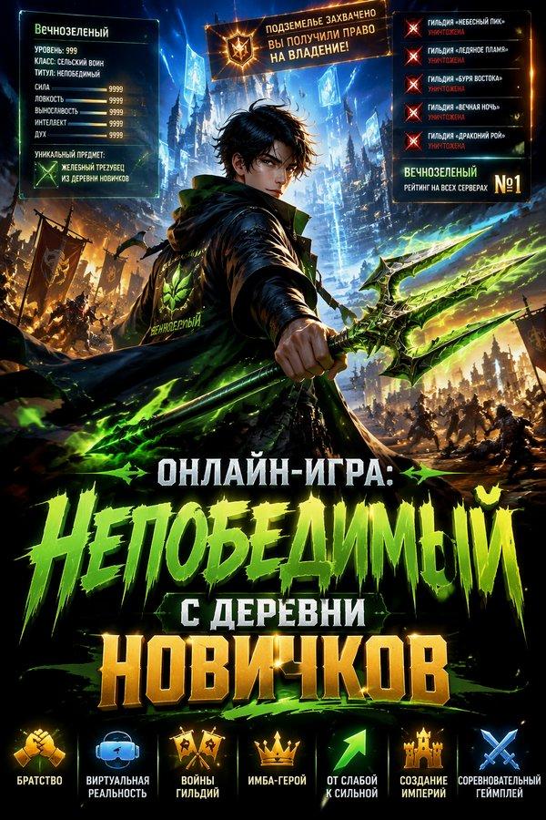 Онлайн-игра: Непобедимый с деревни новичков