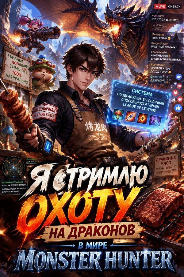 Я стримлю охоту на драконов в мире Monster Hunter