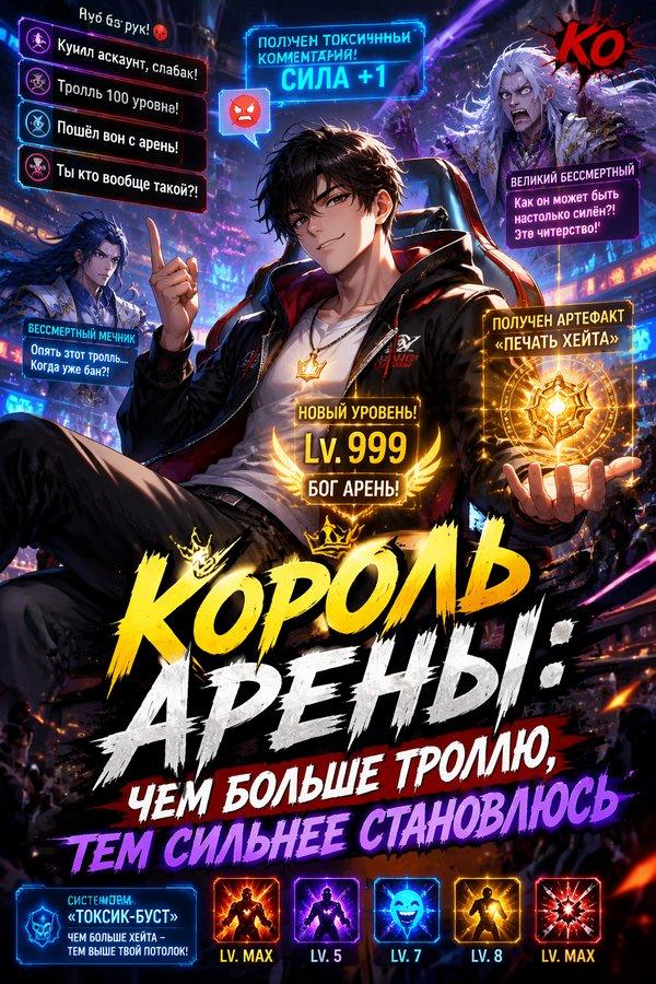 Король Арены: Чем больше троллю, тем сильнее становлюсь
