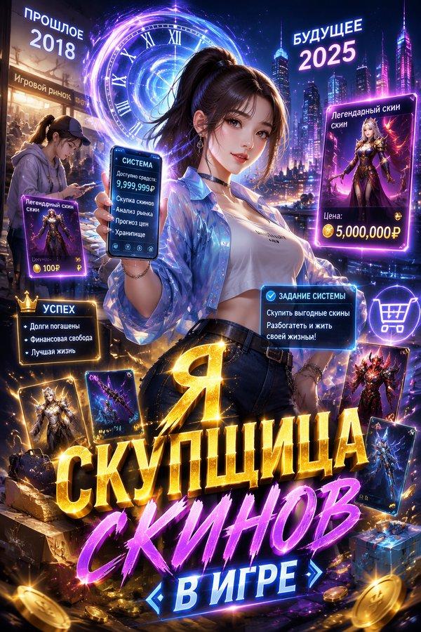 Я скупщица скинов в игре
