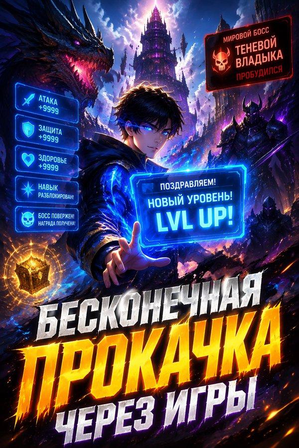 Бесконечная прокачка через игры