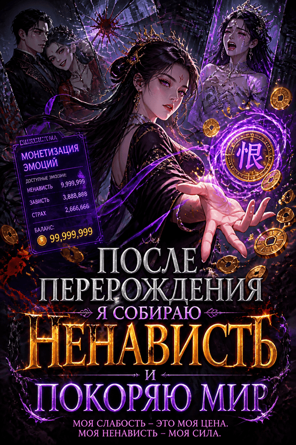После перерождения я собираю ненависть и покоряю мир