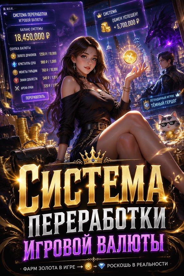 Система переработки игровой валюты