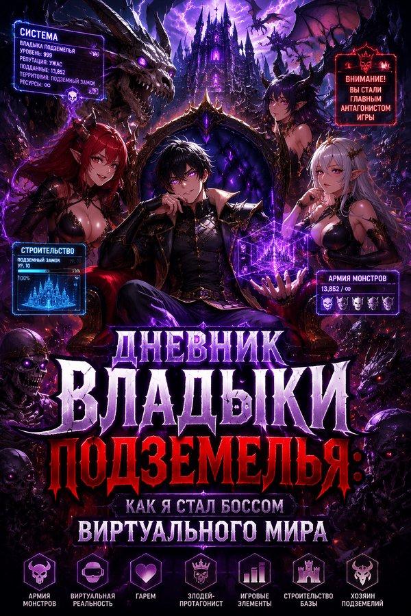 Дневник владыки подземелья: Как я стал боссом виртуального мира
