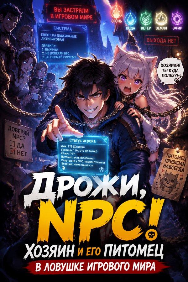 Дрожи, NPC! Хозяин и его питомец в ловушке игрового мира