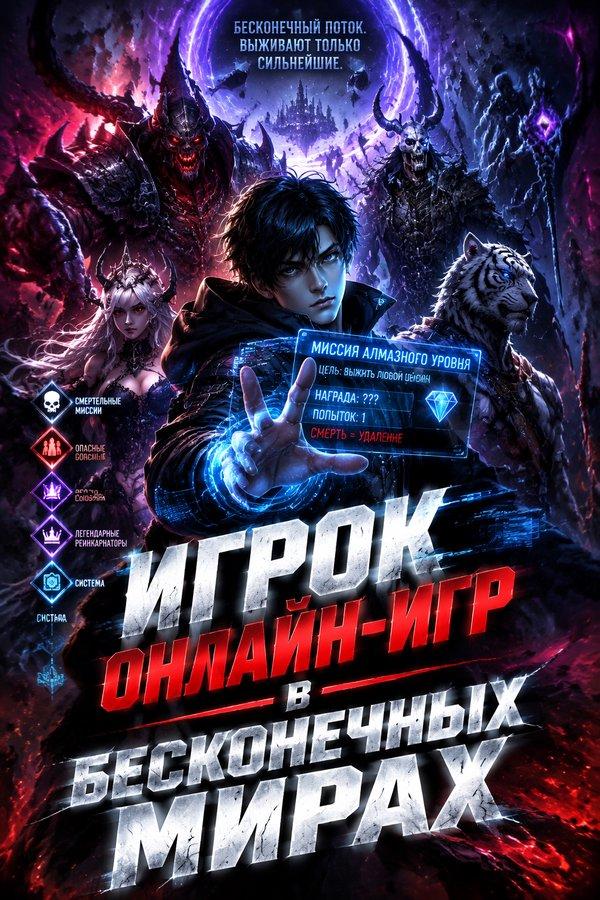 Игрок онлайн-игр в бесконечных мирах