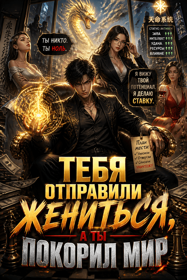 Тебя отправили жениться, а ты покорил мир
